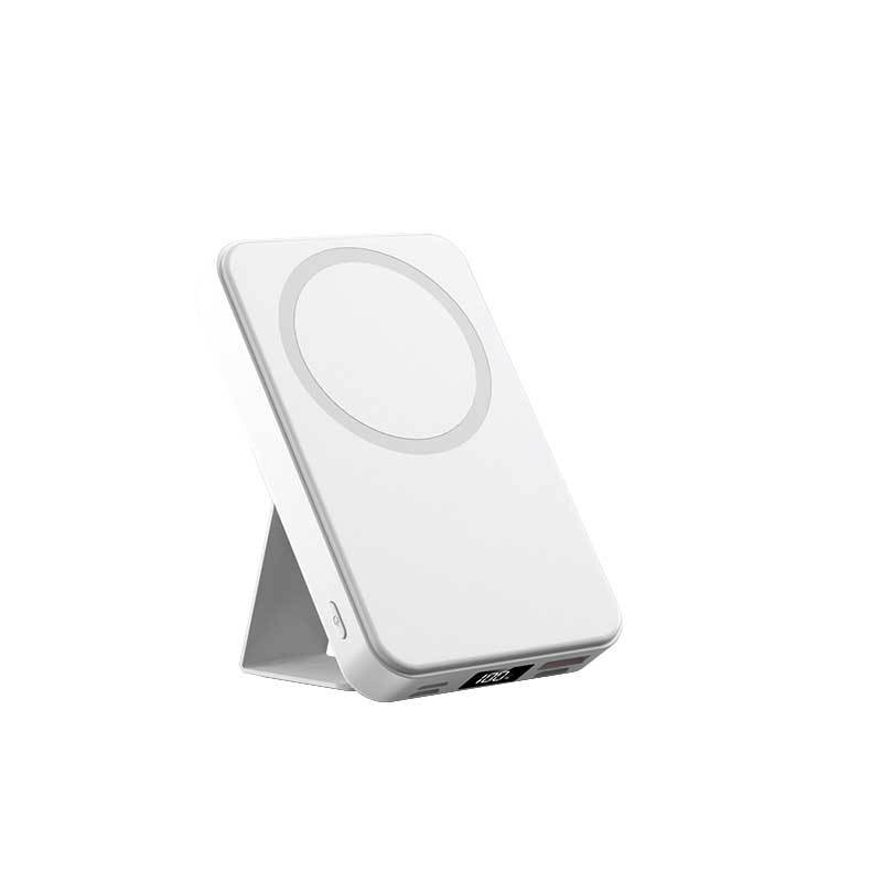 Kabellose Powerbank 10000mAh mit Magnet und Ständer 2