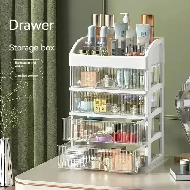 Mehrschichtiger Schubladen-Make-up-Organizer aus Acryl 2