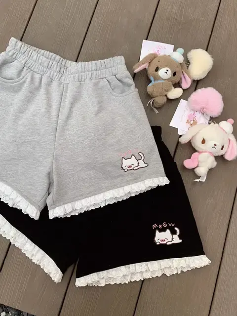Baumwoll-Highwaist-Shorts 4