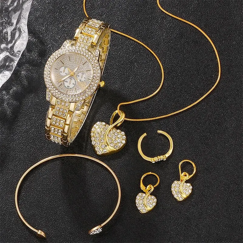 Damenuhr Schmuckset 2