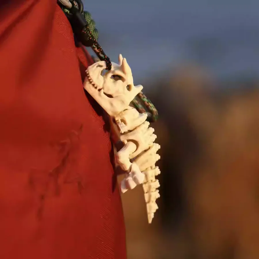 3D-gedrucktes T-Rex-Skelettmodell mit Gelenken 4