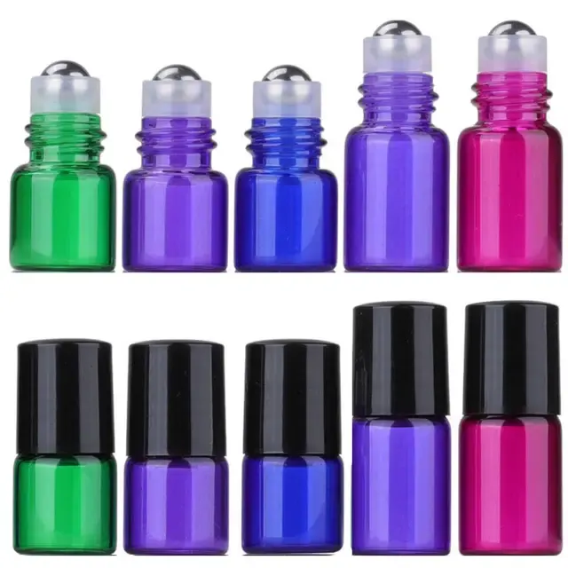 Farbige Glas-Roll-on-Flasche 2
