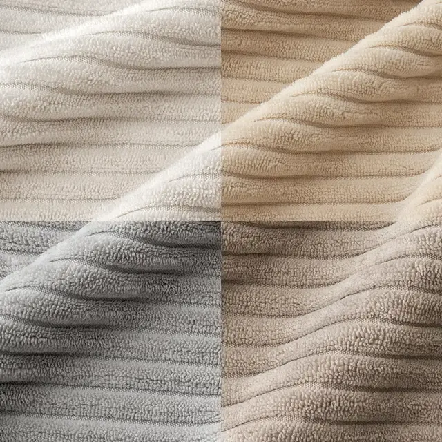 Cord-Kissenbezug gestreift 2