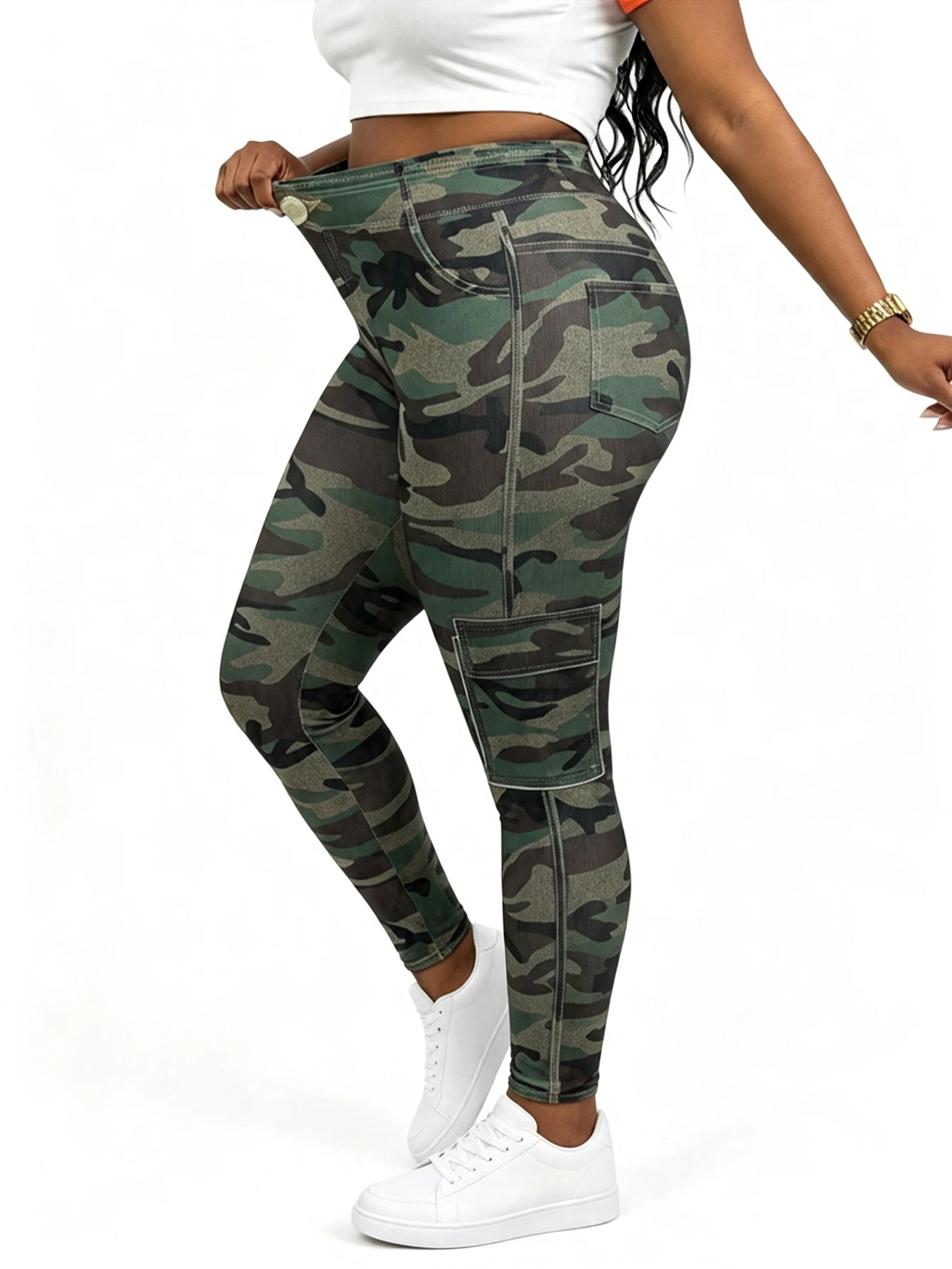 Camouflage-Leggings