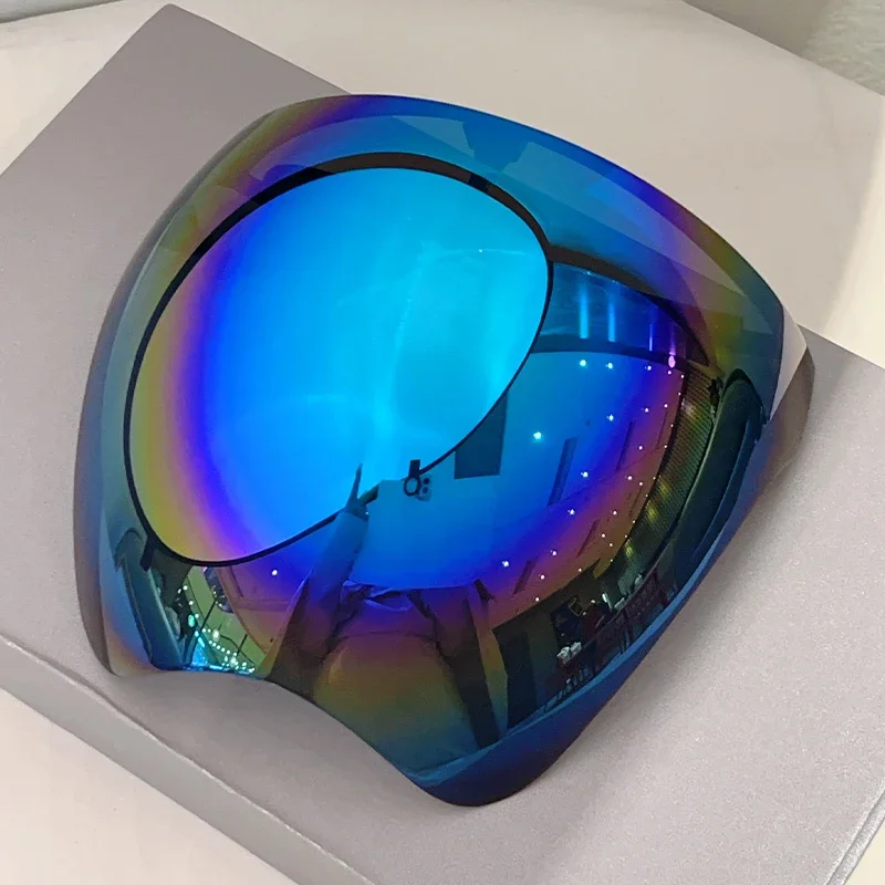 Riesige futuristische Spiegel-Sportbrille 3