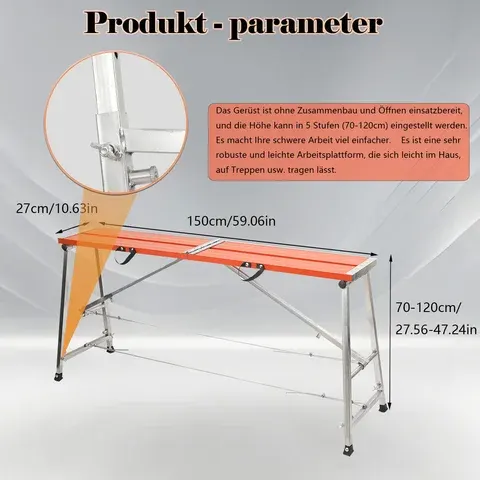 Klapp-Malerleiter