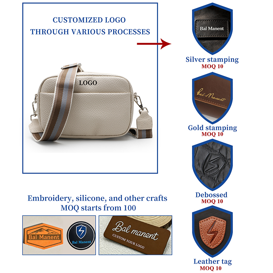 Herren-Crossbody-Tasche aus echtem Leder