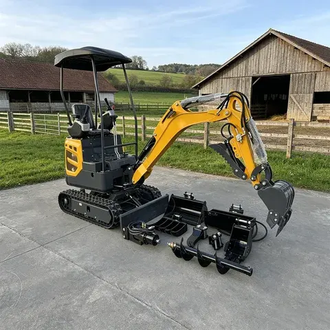 Mini-Bagger 1,6 Tonnen mit Gummiketten