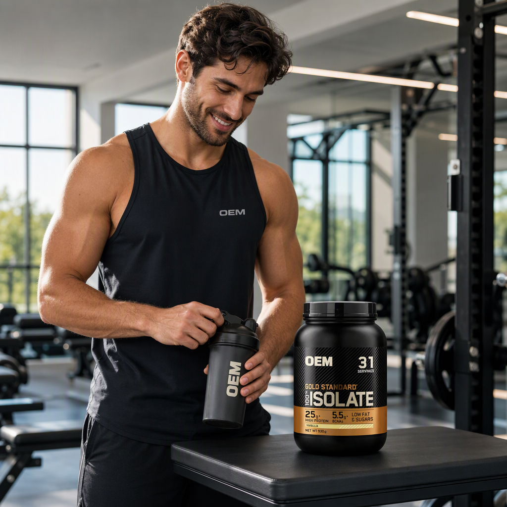 Whey-Protein-Pulver für Muskelaufbau 4