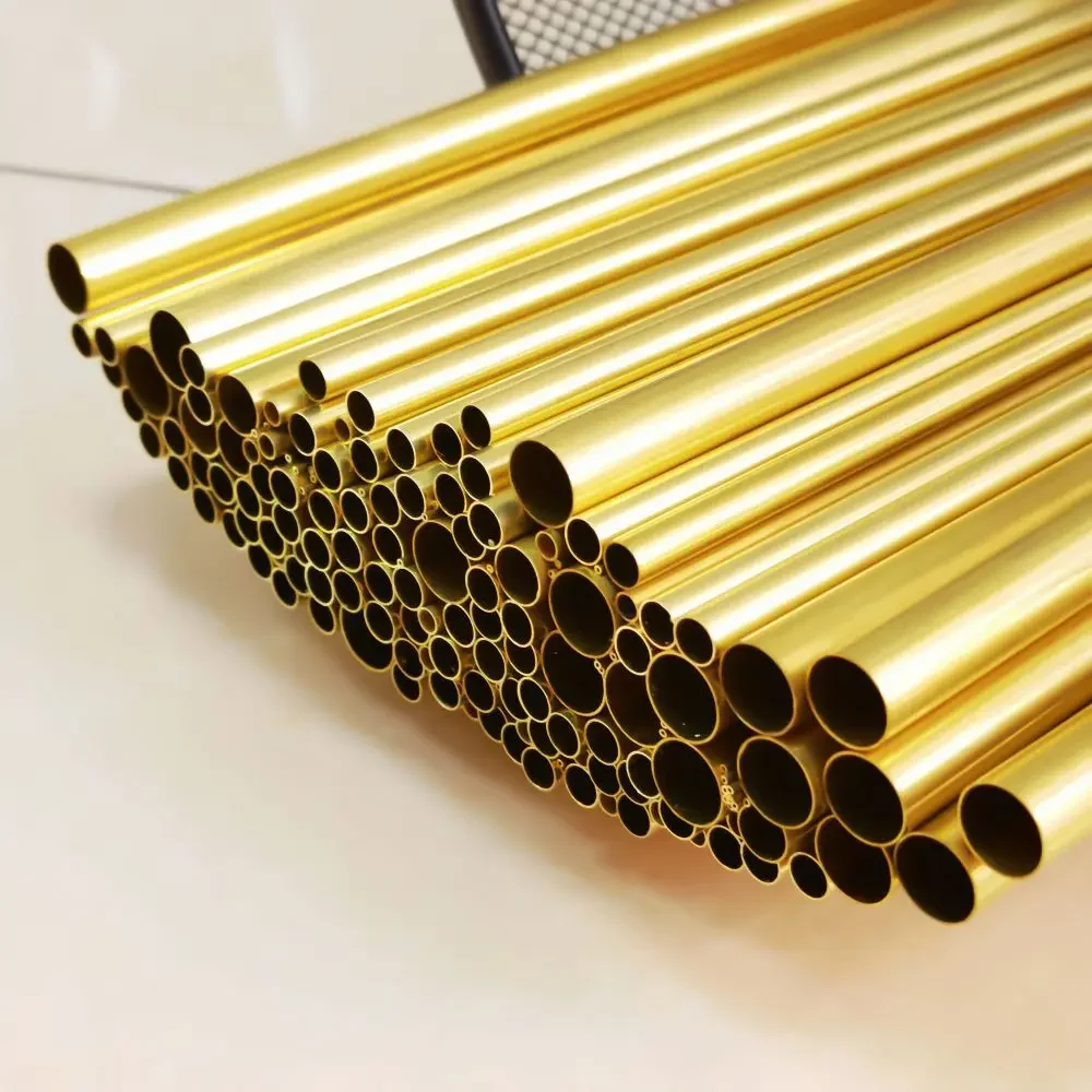 Präzises Messingrohr rund, 300–500 mm lang 3