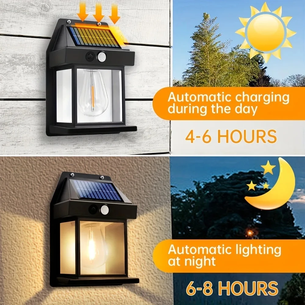 Solar-Wandlampe 2
