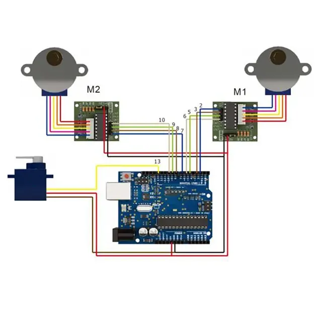 Plotter-Roboter-Bausatz 4