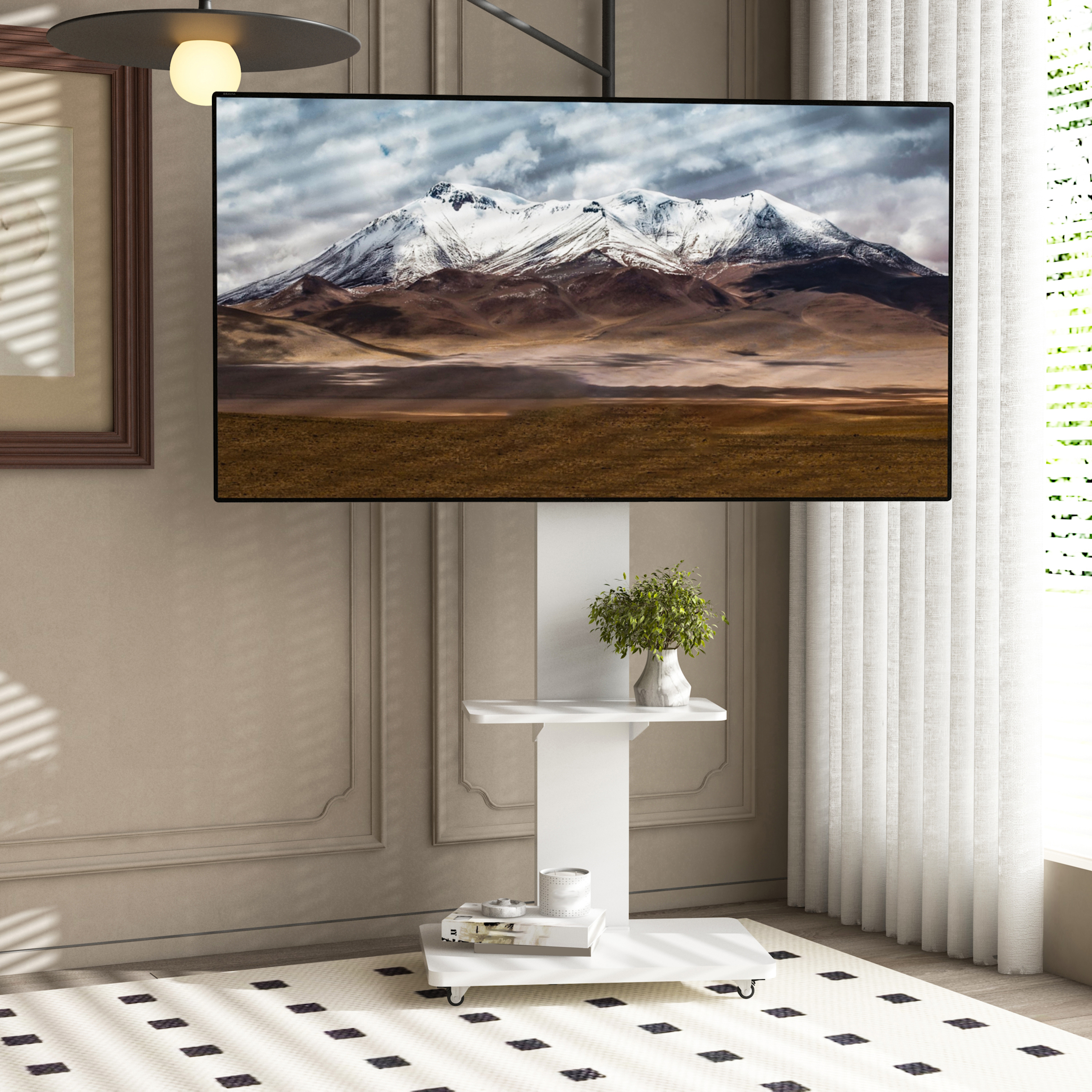 TV-Ständer mit Ablage