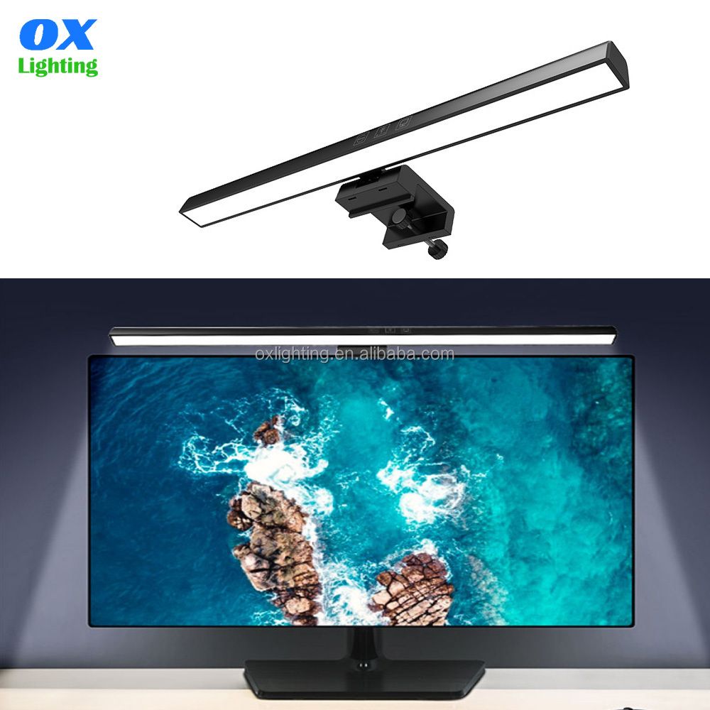 Dimmbare LED Monitorleuchte für Schreibtisch