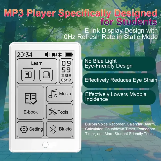 MP3-Player mit E-Ink-Display 2