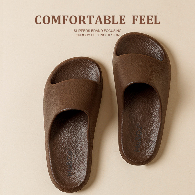 Sommer Sandalen Dicke Sohle EVA Mokka 2