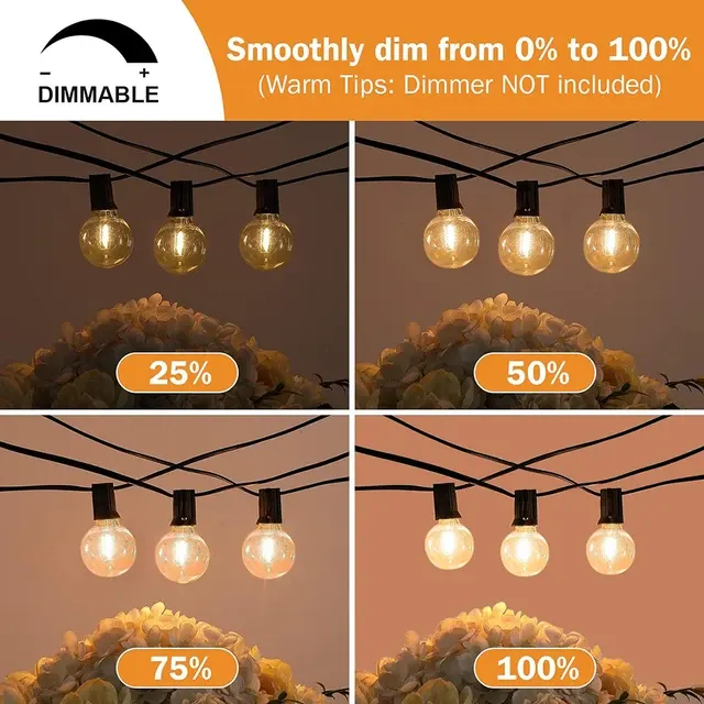 LED-Globus-Lichterkette für Außenbereich 3