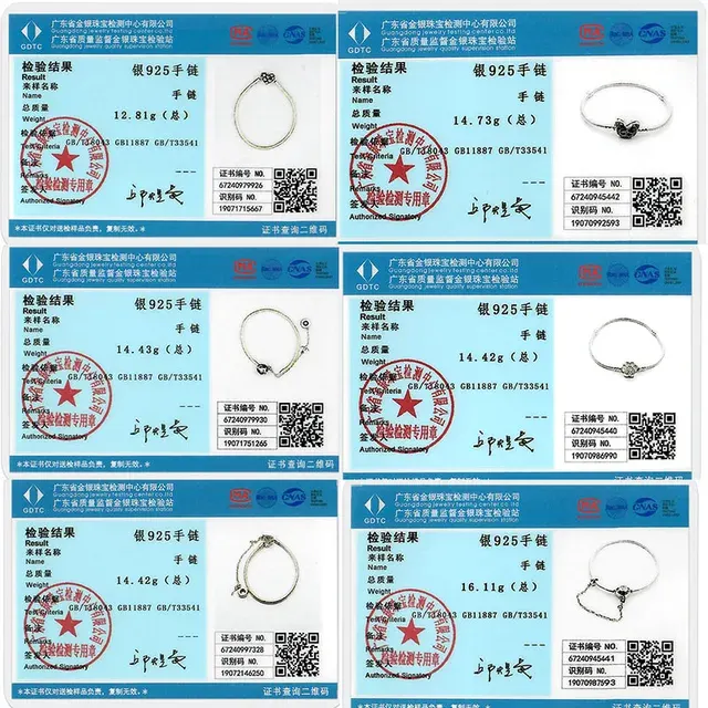 Sterlingsilber-Armband mit Liebesherz-Charm 3