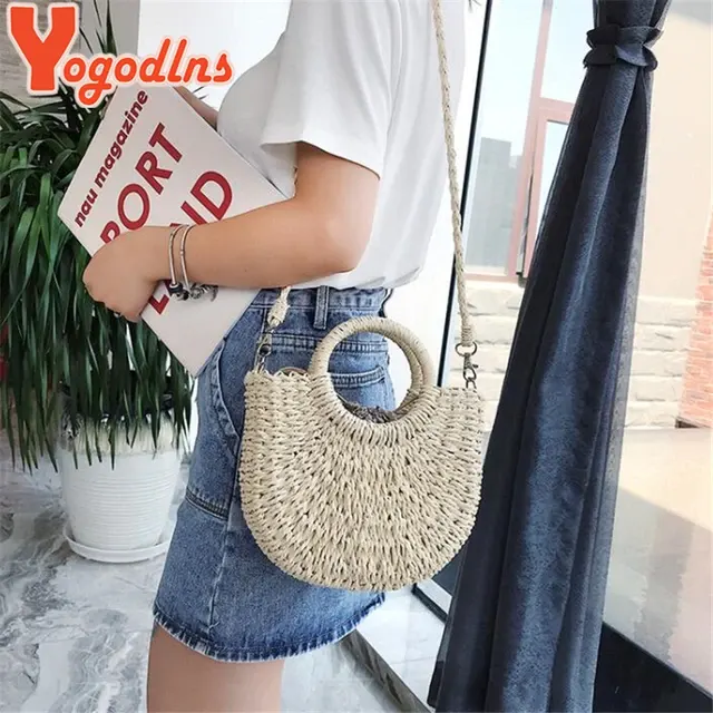 Stroh-Strandtasche 3