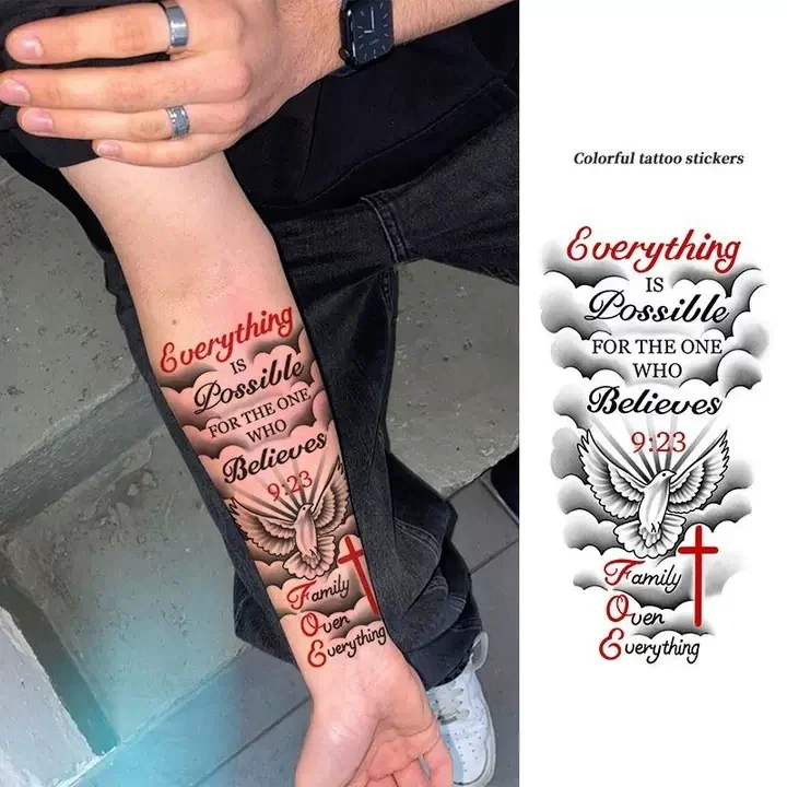 temporäres Tattoo