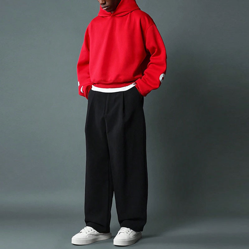 Oversize-Kapuzenpullover aus Baumwolle mit Tasche 2
