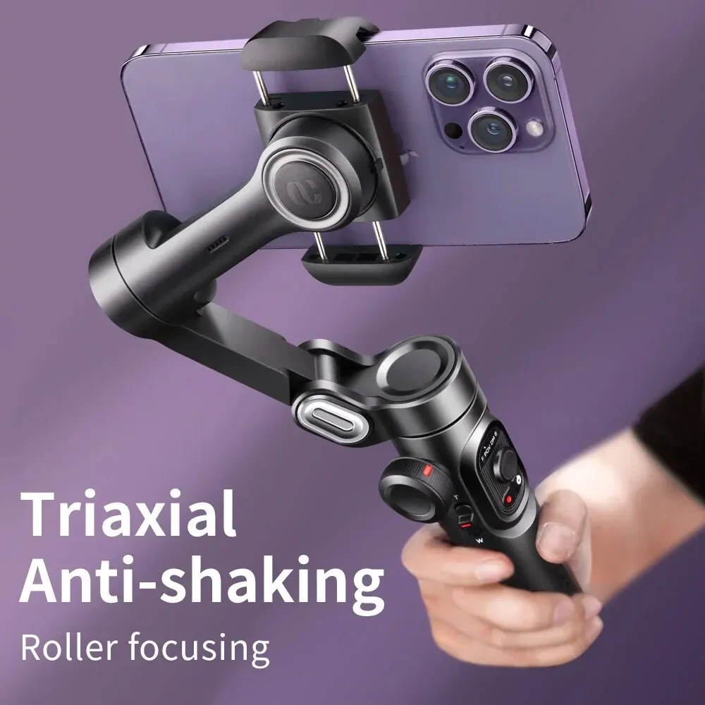 3-Achsen-Smartphone-Gimbal mit Gesichtsverfolgung