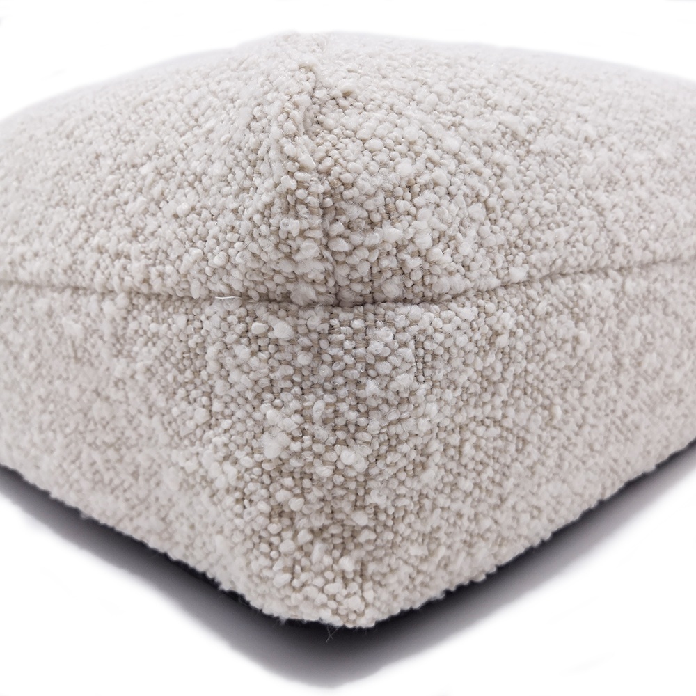 Waschbares Hundebett aus Bouclé-Schaumstoff 4