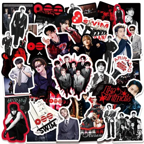 K-Pop Album-Aufkleber