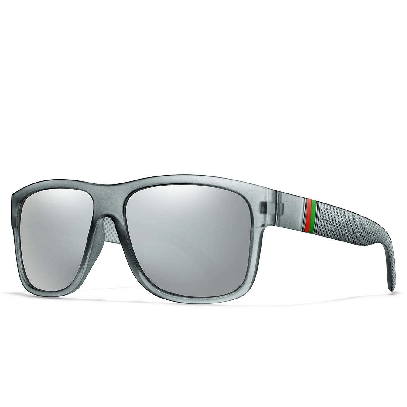 Polarisierte Sonnenbrille mit großem Rahmen 2