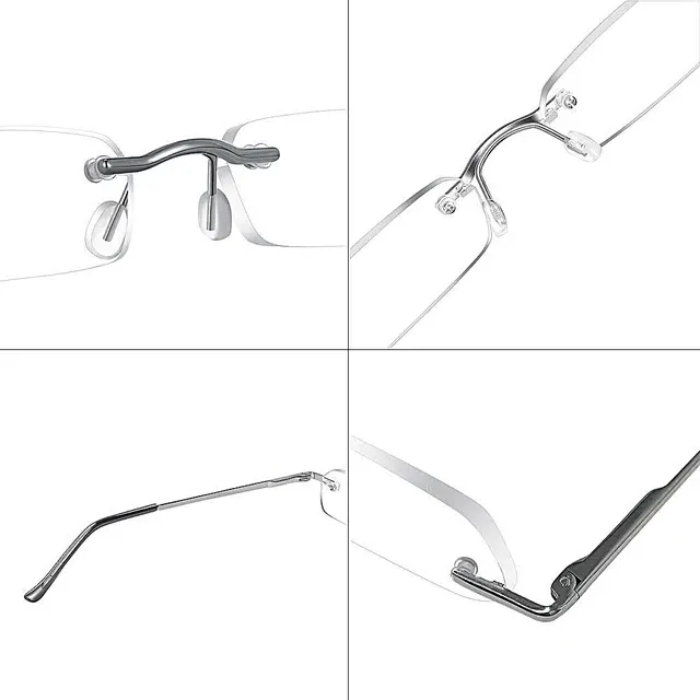 Randlose Lesebrille 4