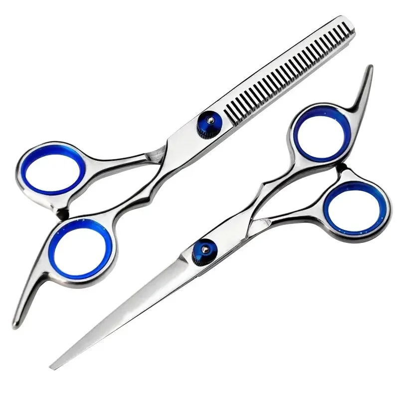 Professionelle Edelstahl-Friseurschere zum Ausdünnen 2