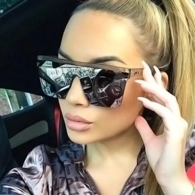 Übergroße Damen-Sonnenbrille mit Sonnenschutz 3