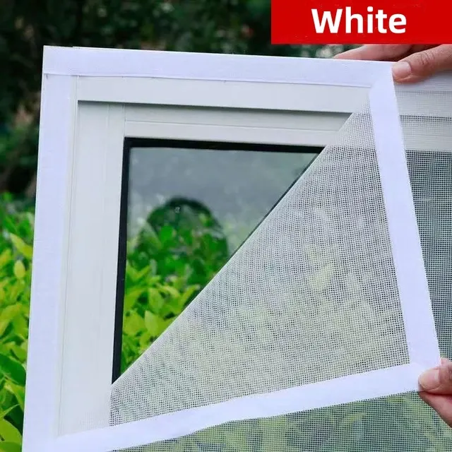 Weißes Insektenschutzgitter für Türen und Fenster 3