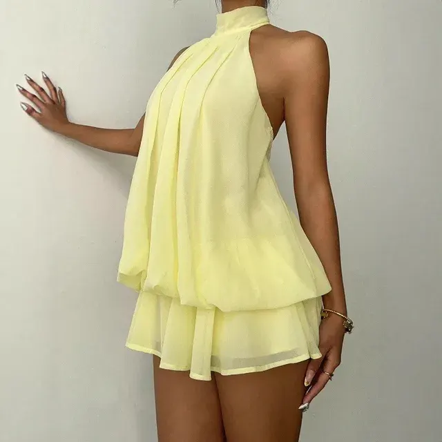 Neckholder-Minikleid 4