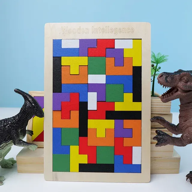 Holz-3D-Puzzle 3