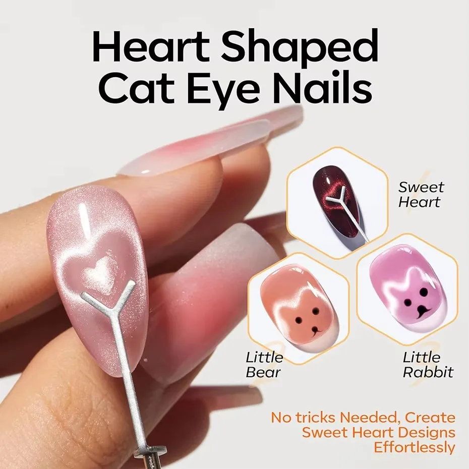 Katzenaugen-Magnet-Set für Nagelkunst 4