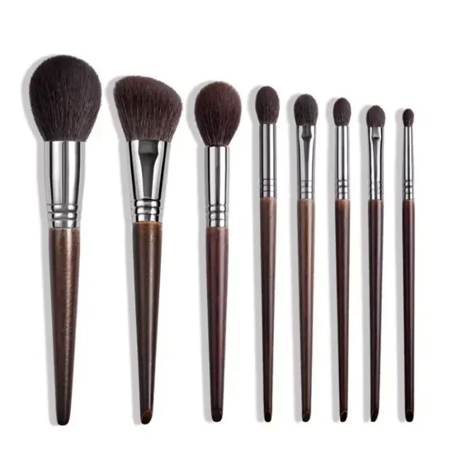 Ziegenhaar-Make-up-Pinselset 2