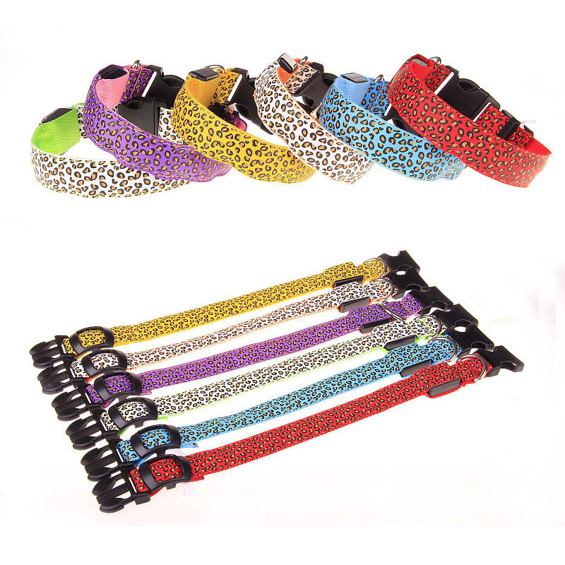 LED Nylon Hundehalsband USB Wiederaufladbar 4