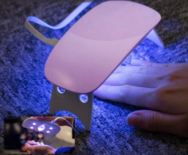 Tragbare LED-Lichttherapie-Nagellampe 6W