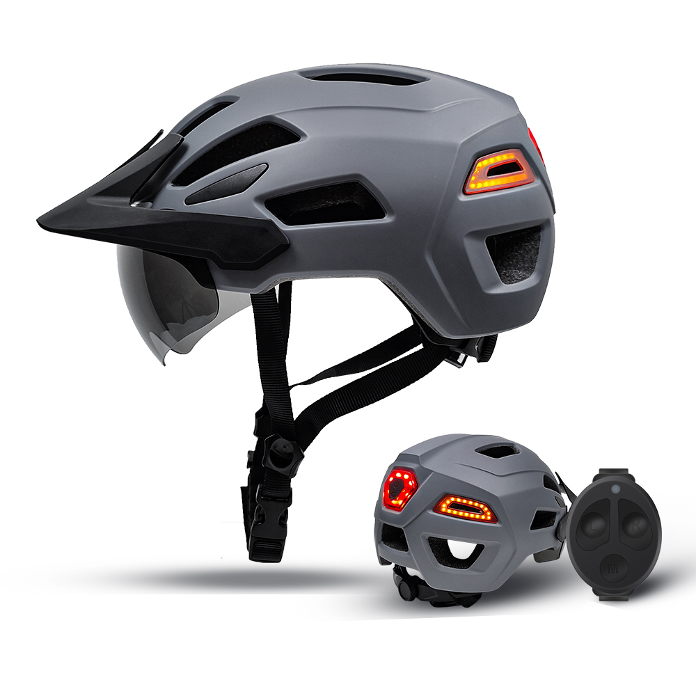 Fahrradhelm mit LED