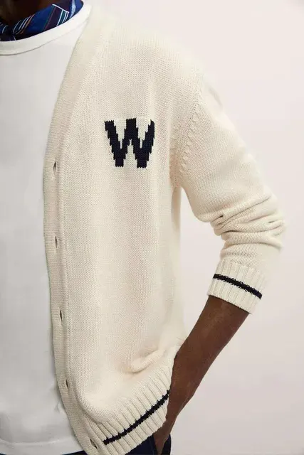 Herren Winter Strickjacke aus Wollmischung 4