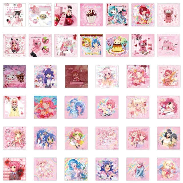 Cutecore Aufkleber-Set, 80 Stück 3