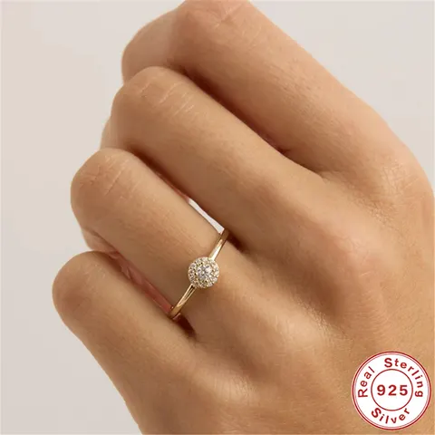 Moissanit-Ring