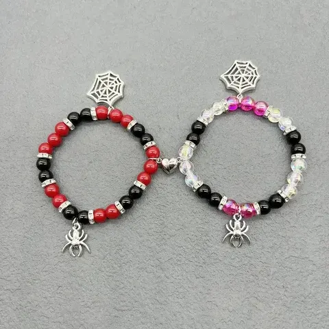 Spinnen-Paararmband