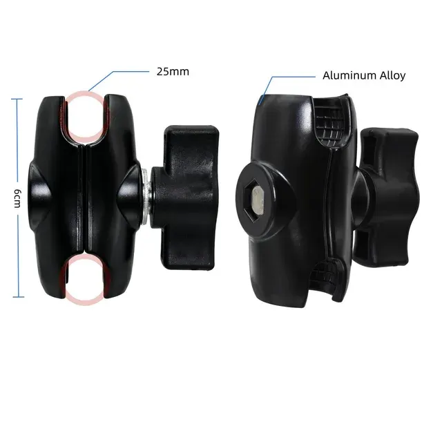 Doppelarm-Handyhalter aus Aluminium für Fahrrad 2