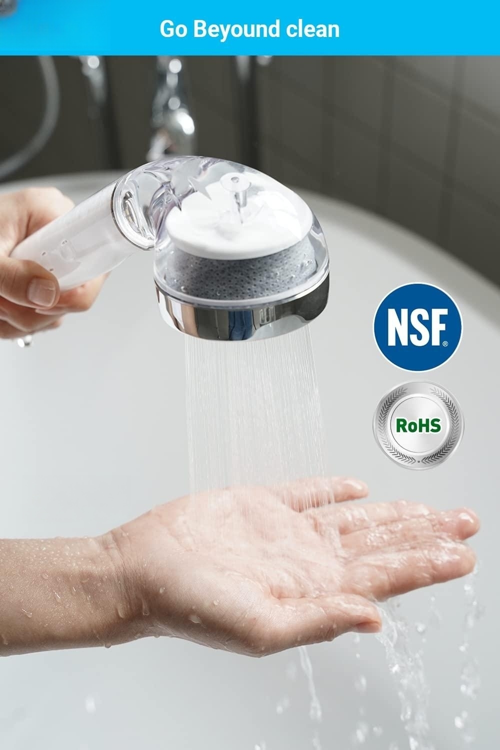 Filter-Handbrause mit Aktivkohle 4