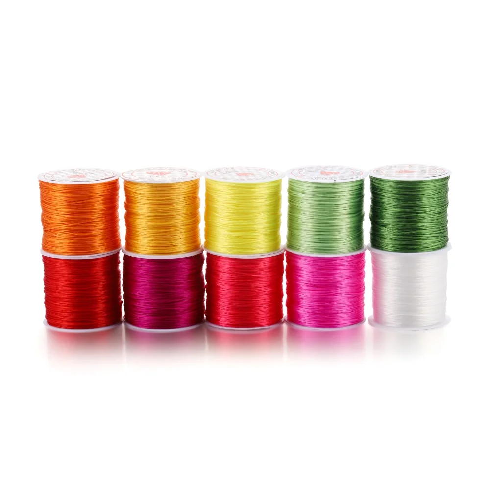 Elastischer Nylon-Schmuckfaden 0,7 mm, 10 m 4