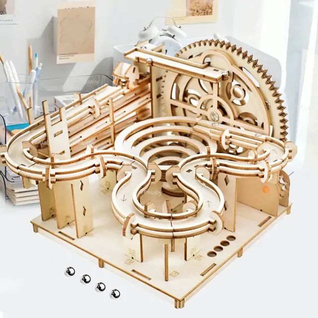 3D-Holzpuzzle 2