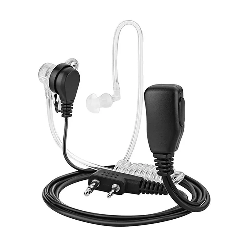 Akustik Luftschlauch Headset für Walkie-Talkie 2