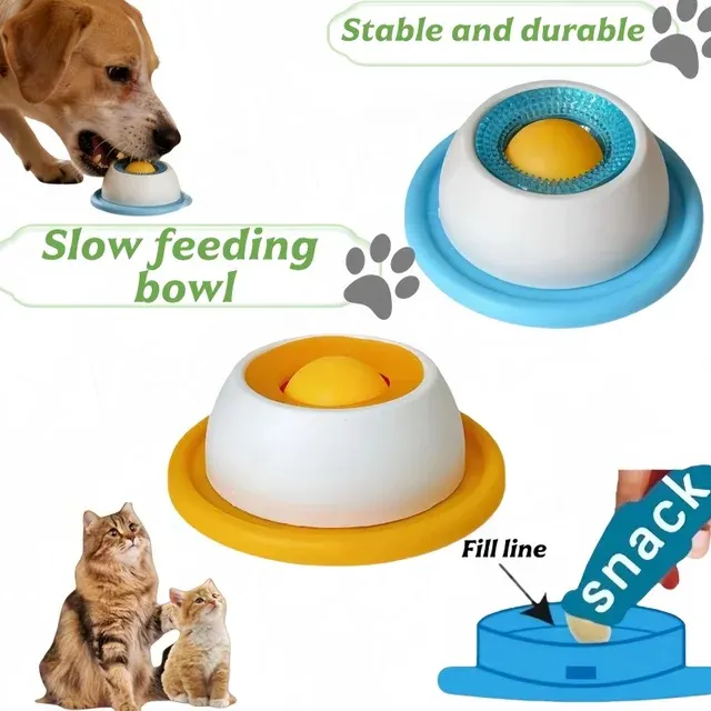 Slow-Feeder-Napf für Haustiere 2